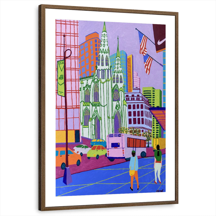 framed-print-brown-walnut-matted