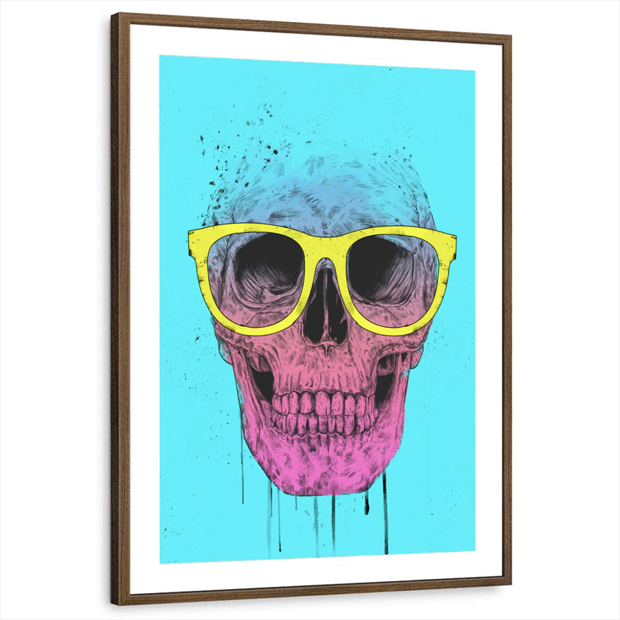framed-print-brown-walnut-matted