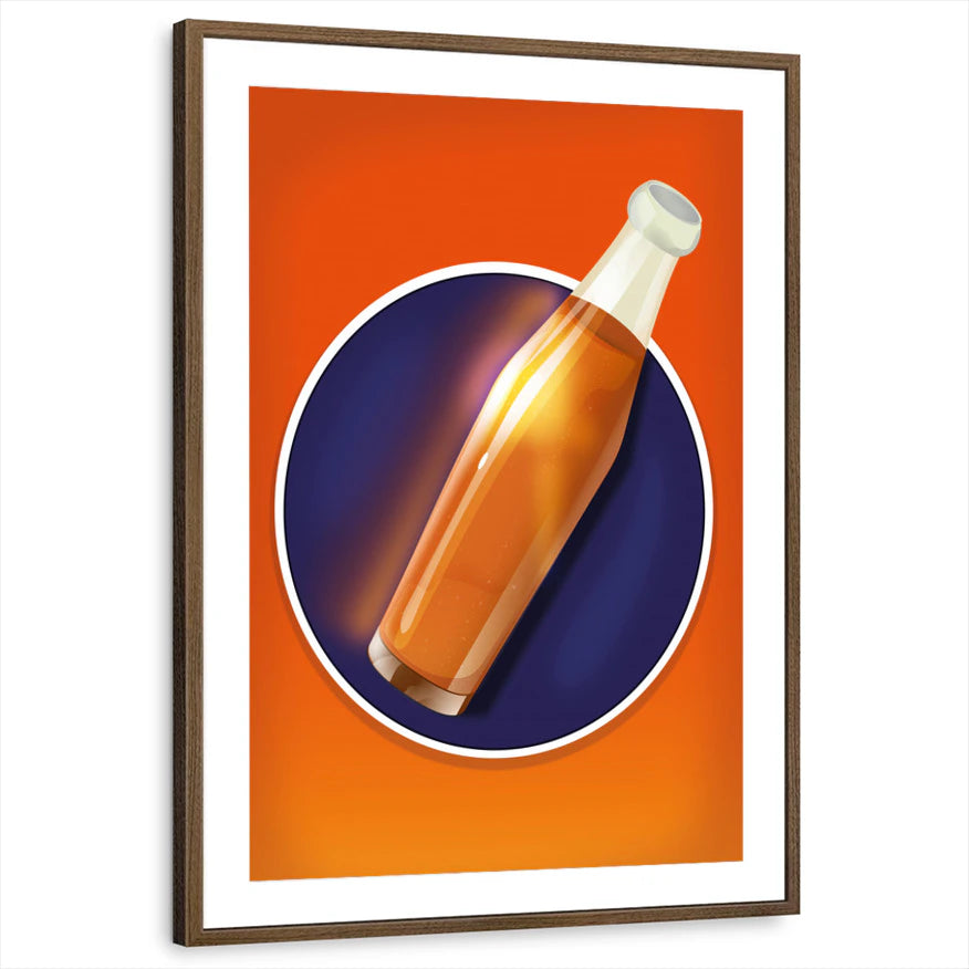 framed-print-brown-walnut-matted