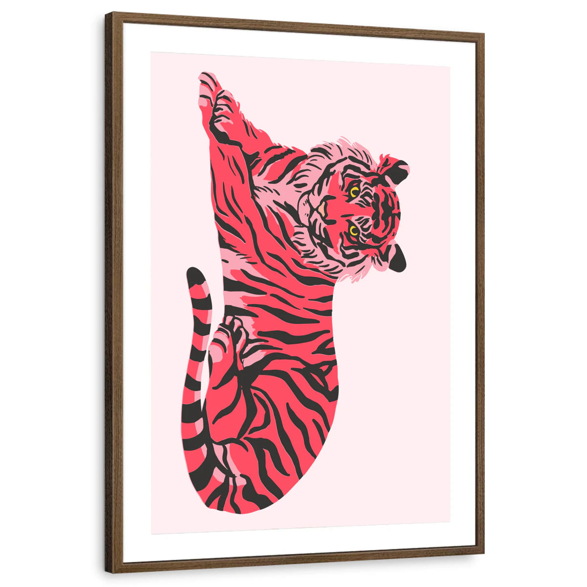framed-print-brown-walnut-matted