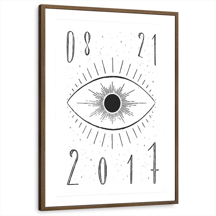 framed-print-brown-walnut-matted
