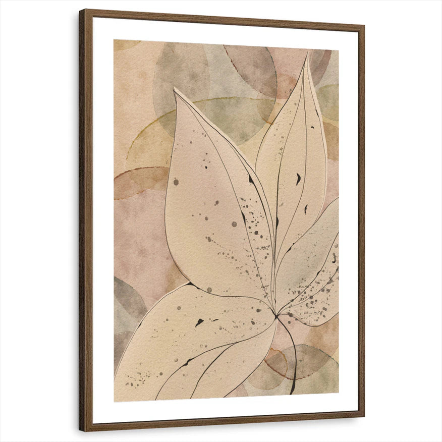 framed-print-brown-walnut-matted