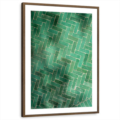 framed-print-brown-walnut-matted
