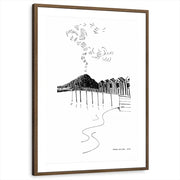 framed-print-brown-walnut-matted