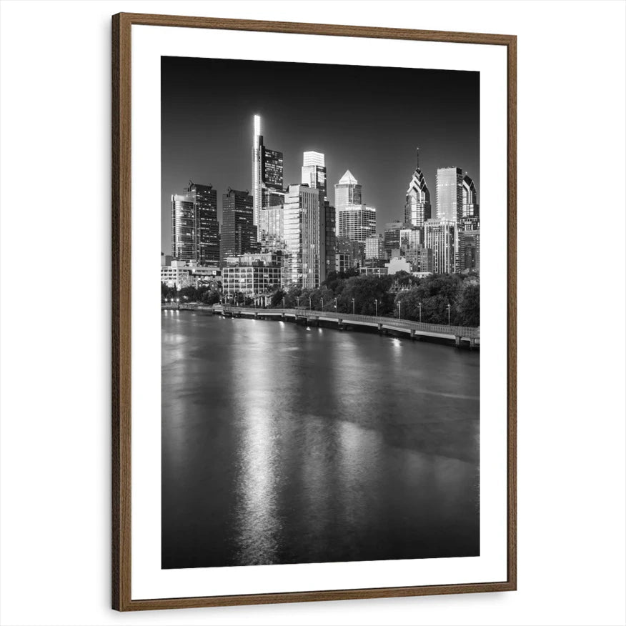 framed-print-brown-walnut-matted