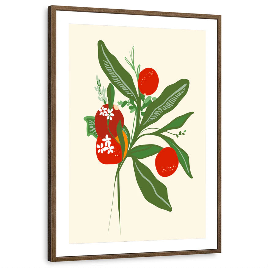 framed-print-brown-walnut-matted