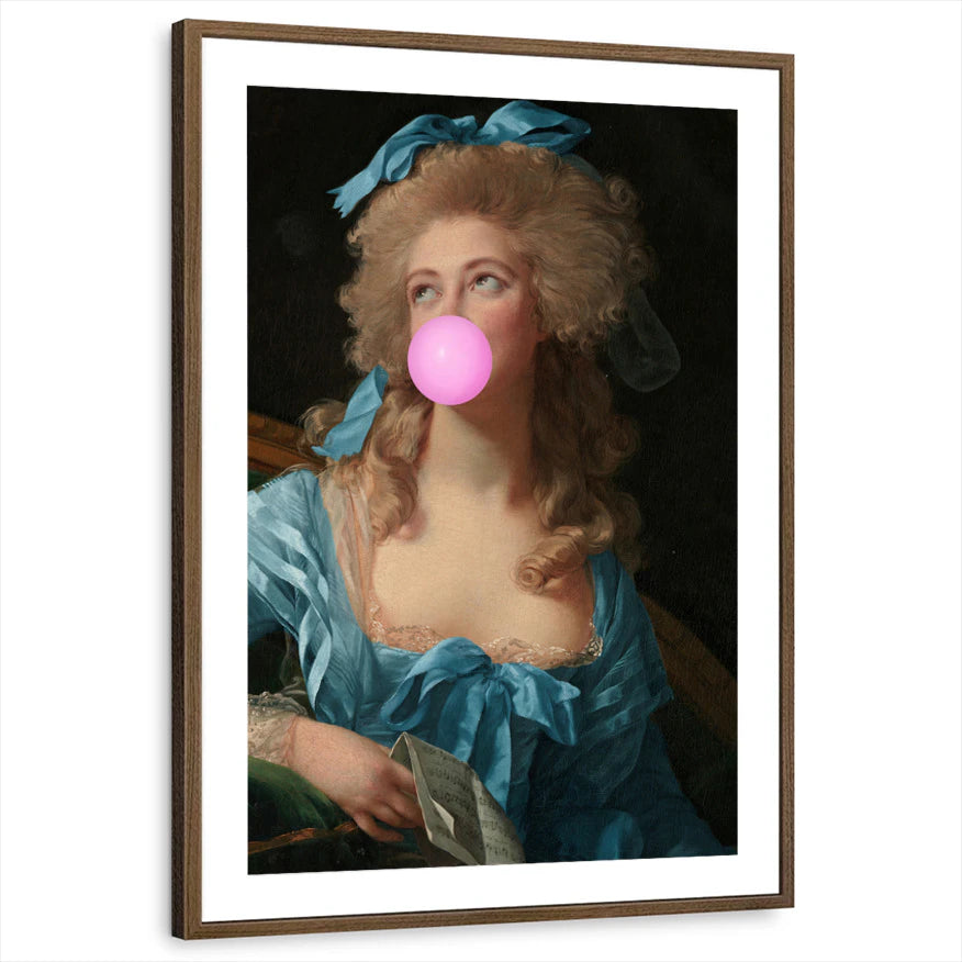 framed-print-brown-walnut-matted