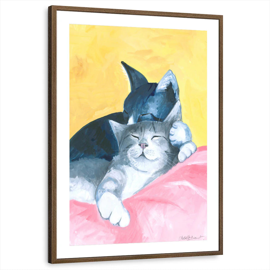 framed-print-brown-walnut-matted