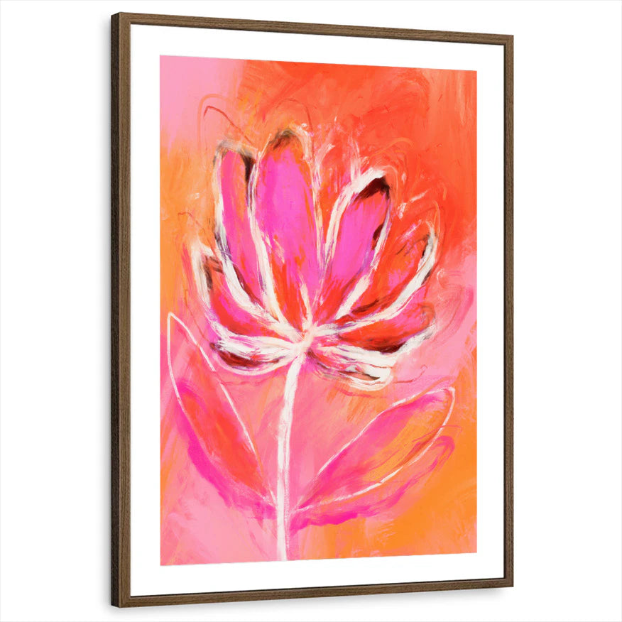 framed-print-brown-walnut-matted