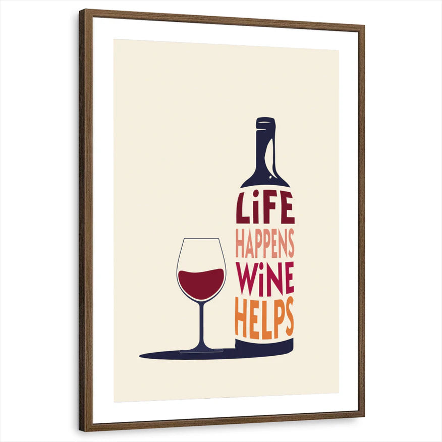 framed-print-brown-walnut-matted