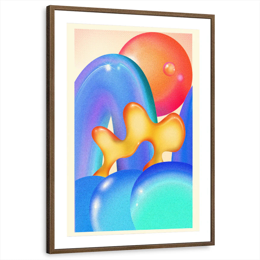 framed-print-brown-walnut-matted