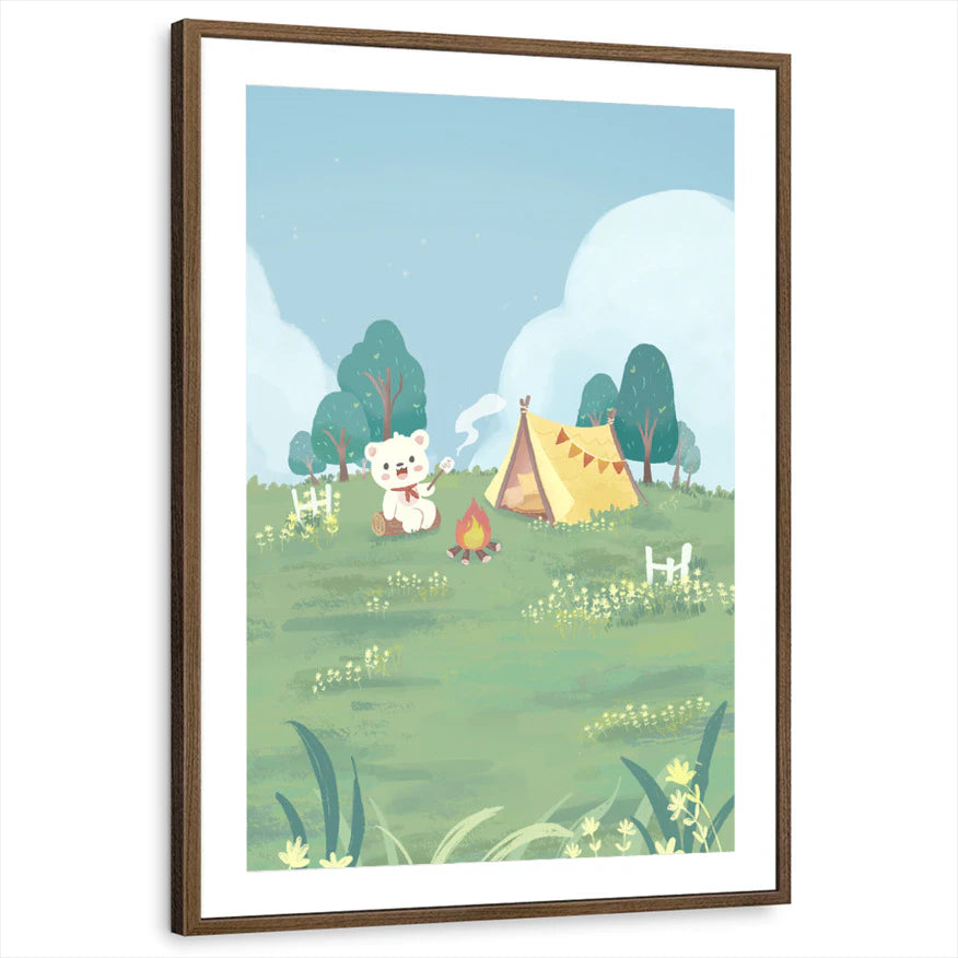 framed-print-brown-walnut-matted