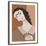 framed-print-brown-walnut-matted