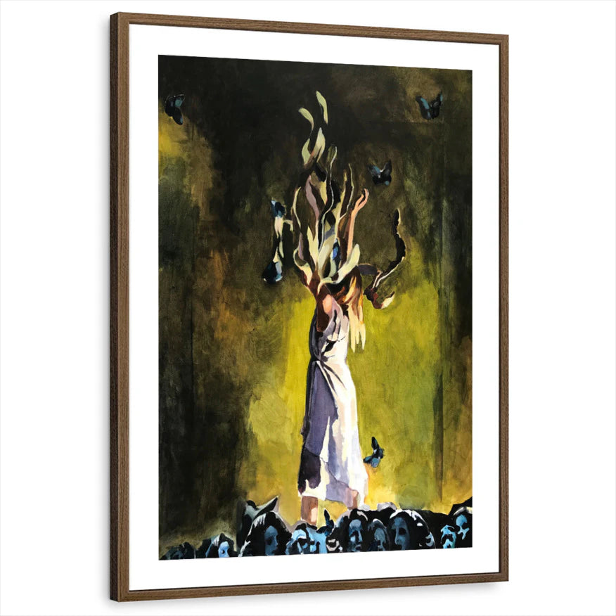 framed-print-brown-walnut-matted