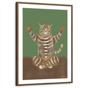 framed-print-brown-walnut-matted