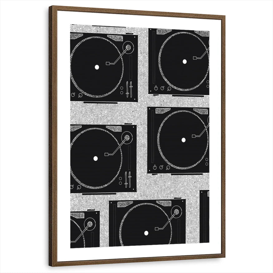 framed-print-brown-walnut-matted