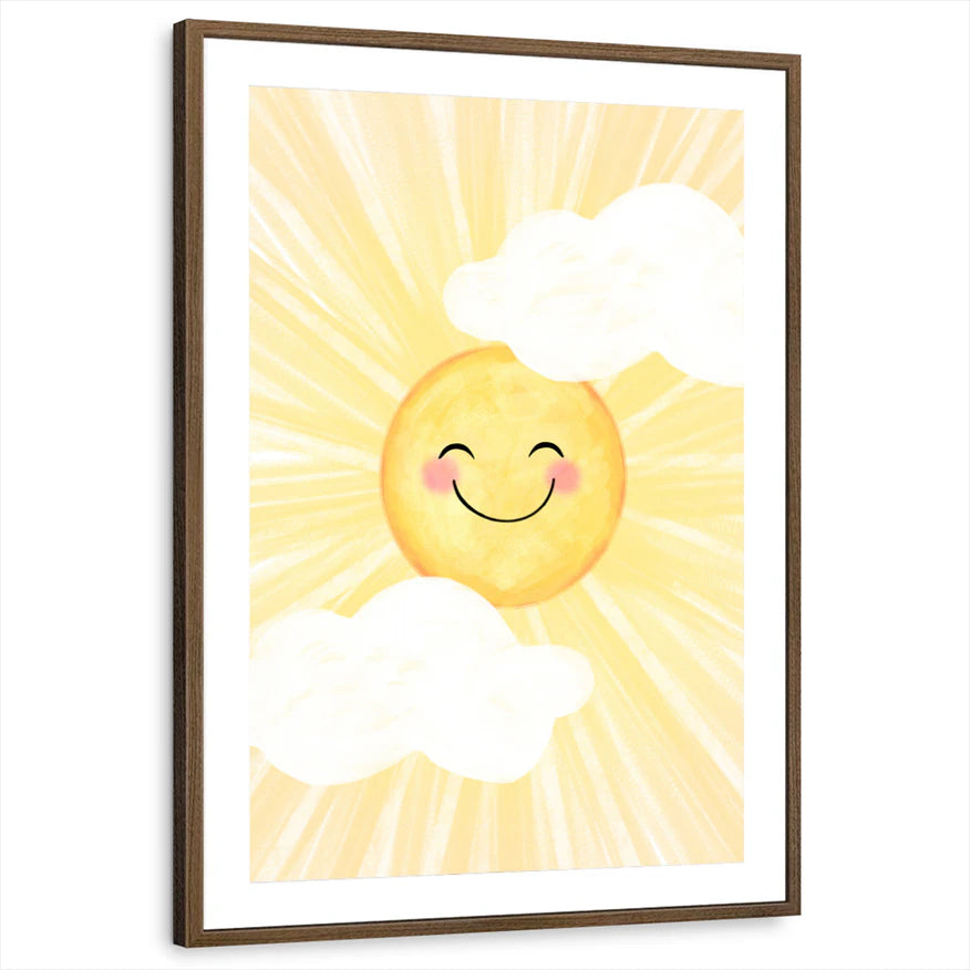 framed-print-brown-walnut-matted