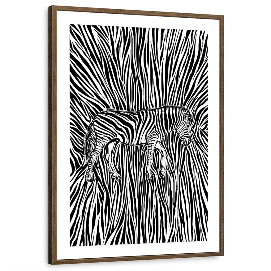 framed-print-brown-walnut-matted