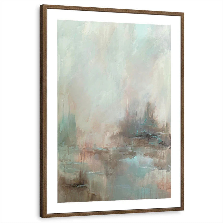 framed-print-brown-walnut-matted