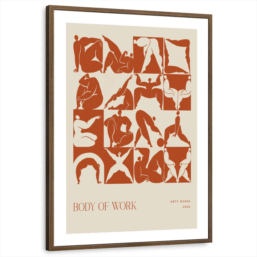 framed-print-brown-walnut-matted