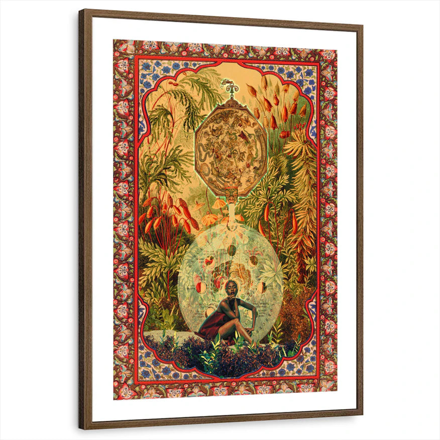 framed-print-brown-walnut-matted