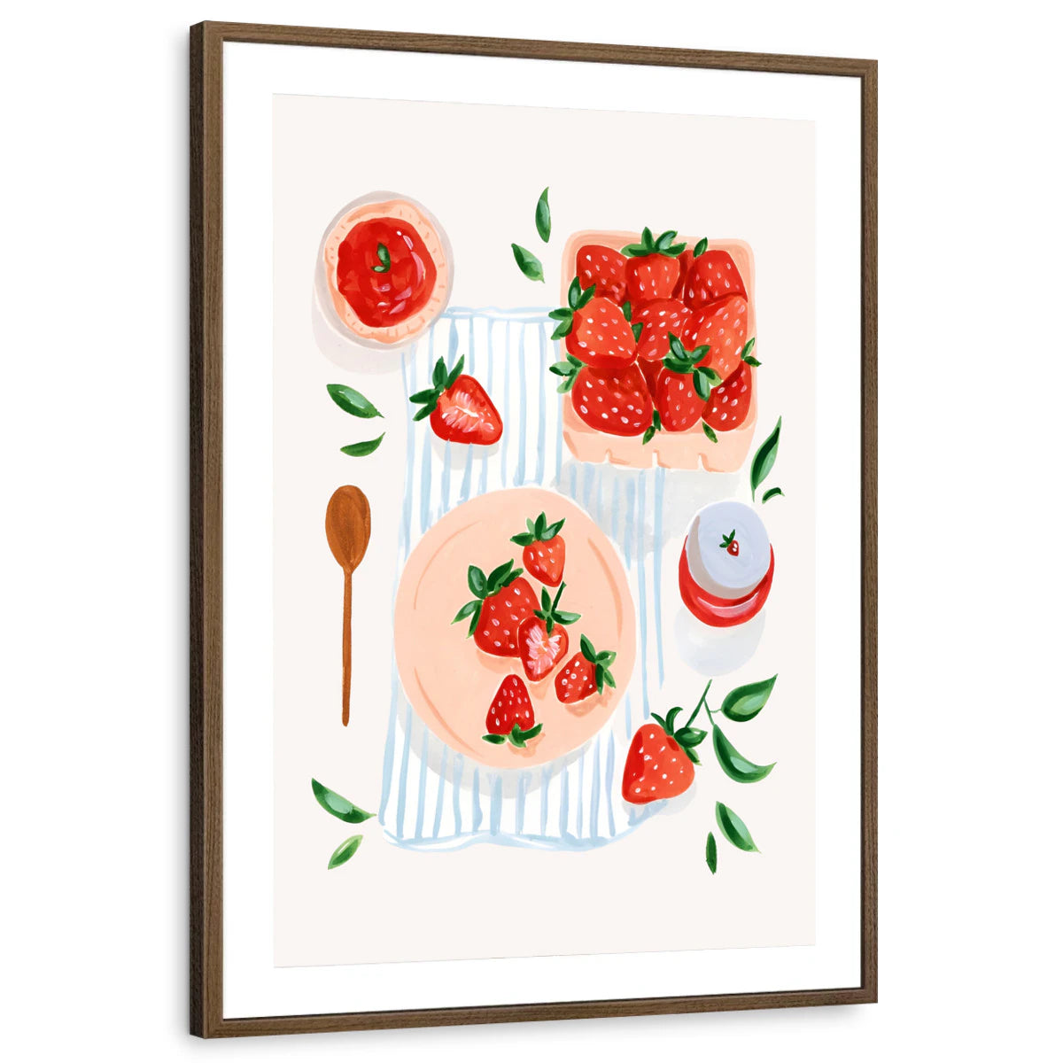 framed-print-brown-walnut-matted