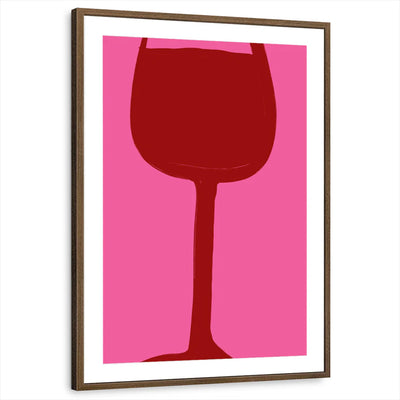 framed-print-brown-walnut-matted