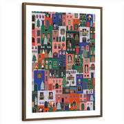 framed-print-brown-walnut-matted
