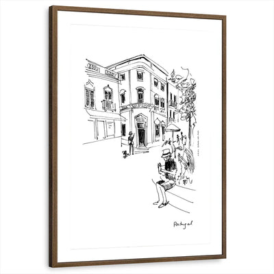 framed-print-brown-walnut-matted
