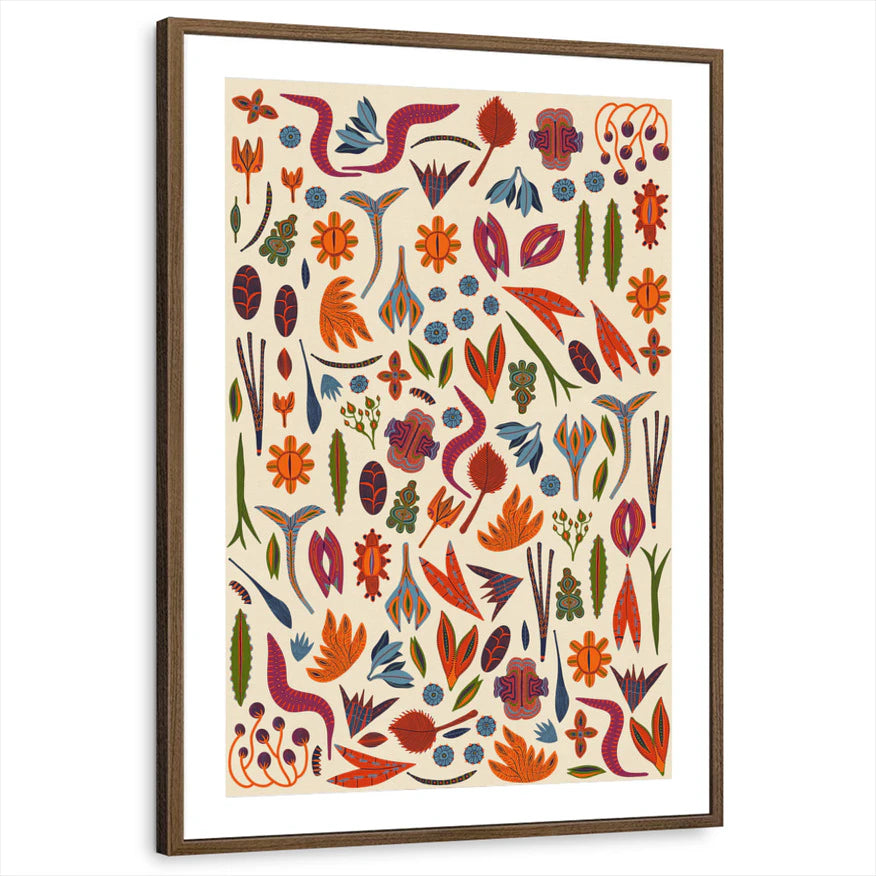 framed-print-brown-walnut-matted
