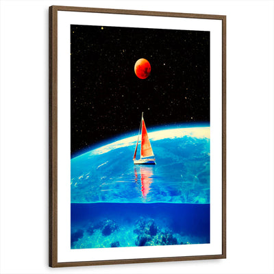 framed-print-brown-walnut-matted