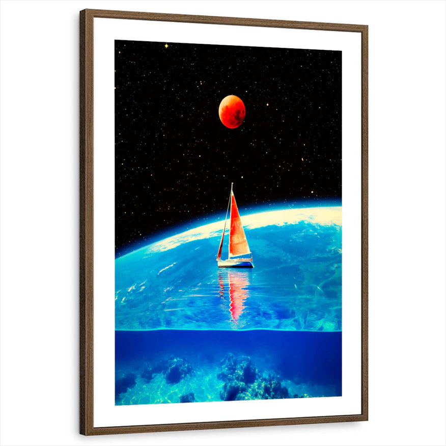 framed-print-brown-walnut-matted