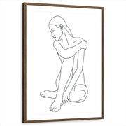 framed-print-brown-walnut-matted