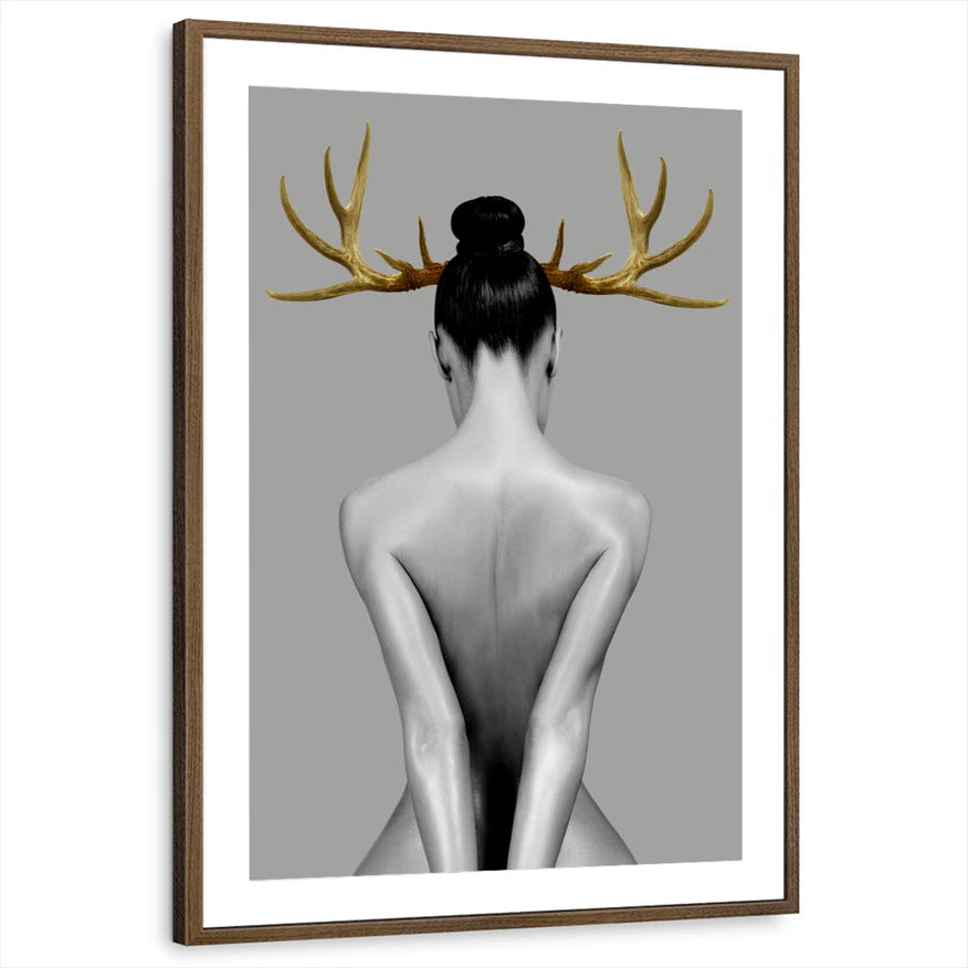 framed-print-brown-walnut-matted