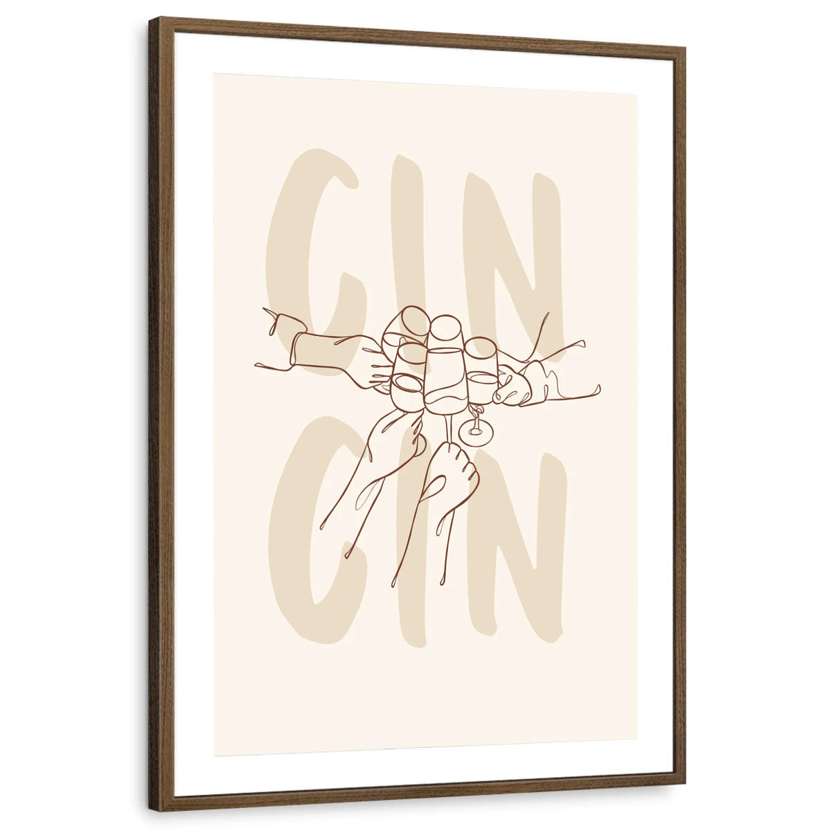 framed-print-brown-walnut-matted