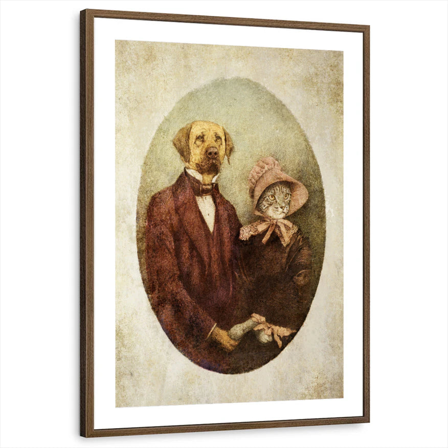framed-print-brown-walnut-matted
