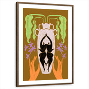 framed-print-brown-walnut-matted