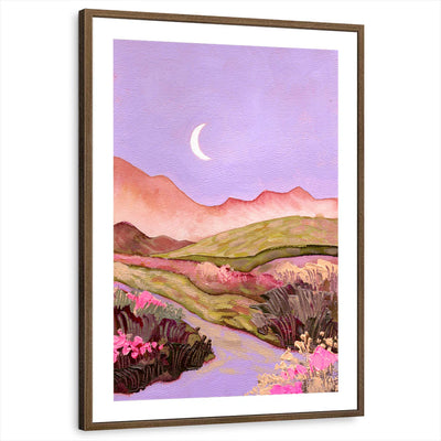 framed-print-brown-walnut-matted