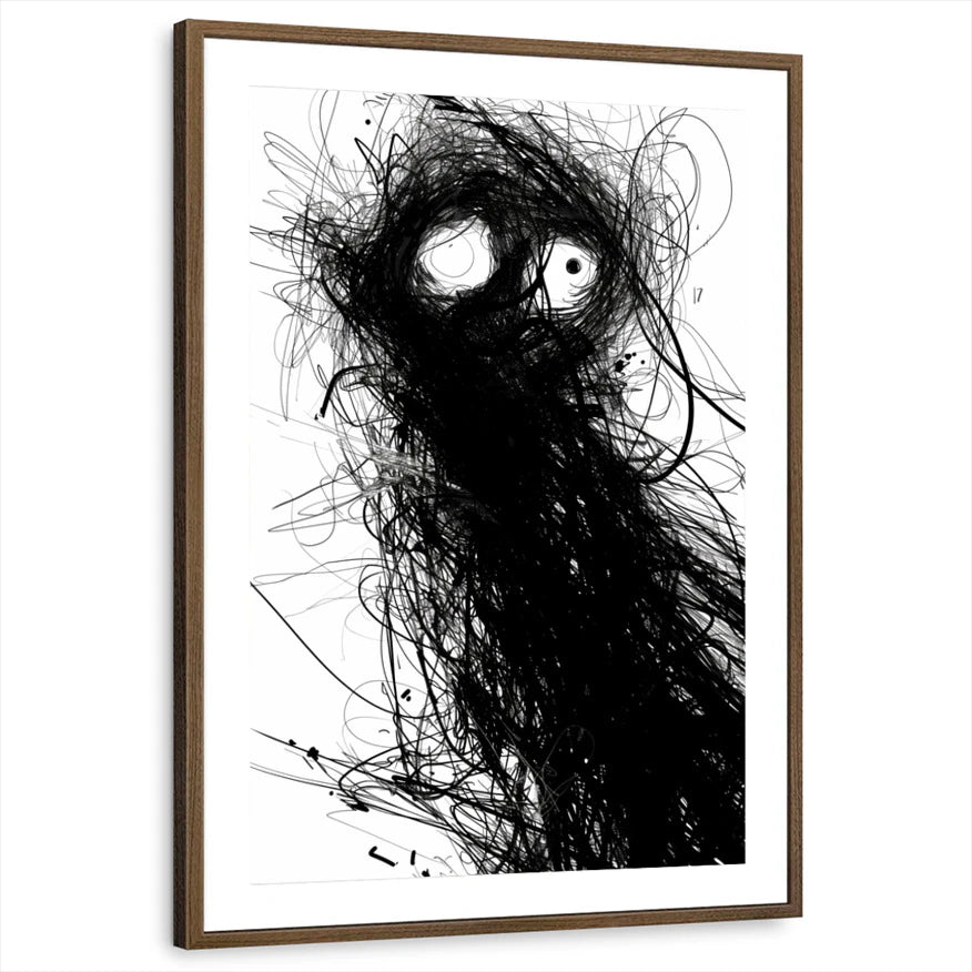 framed-print-brown-walnut-matted