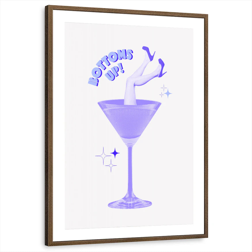 framed-print-brown-walnut-matted