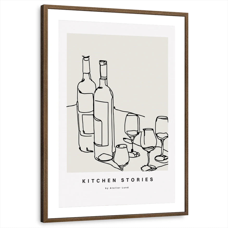 framed-print-brown-walnut-matted