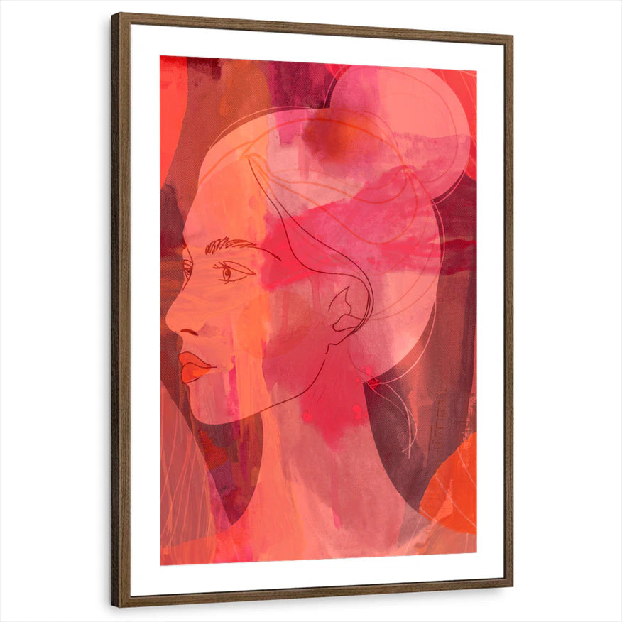 framed-print-brown-walnut-matted
