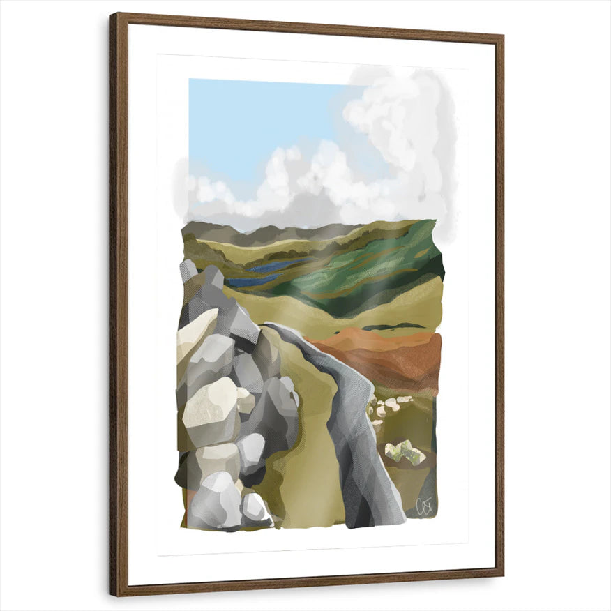 framed-print-brown-walnut-matted
