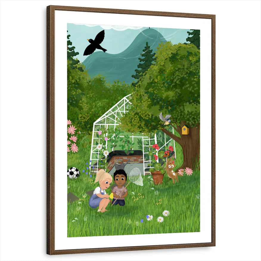 framed-print-brown-walnut-matted