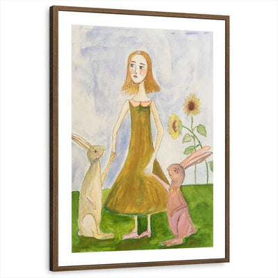 framed-print-brown-walnut-matted