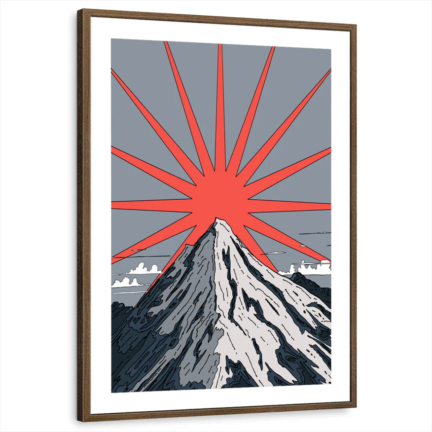 framed-print-brown-walnut-matted