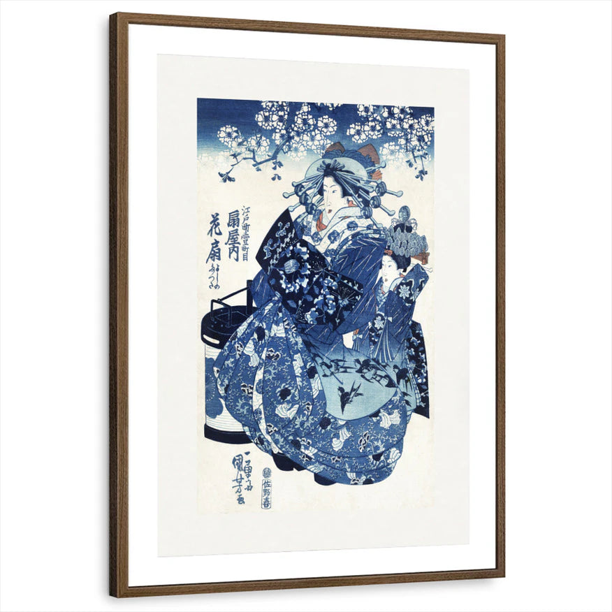 framed-print-brown-walnut-matted