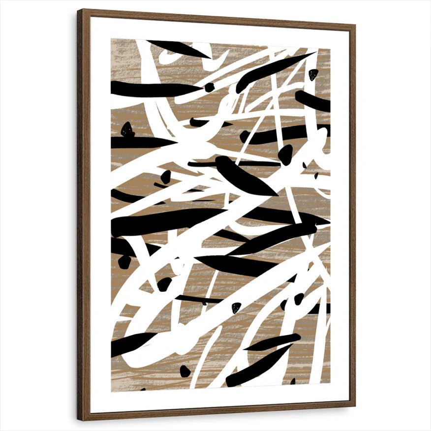 framed-print-brown-walnut-matted
