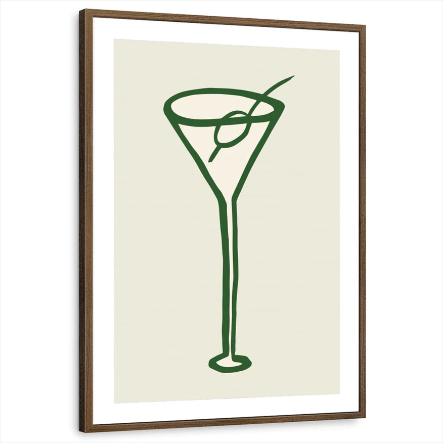 framed-print-brown-walnut-matted