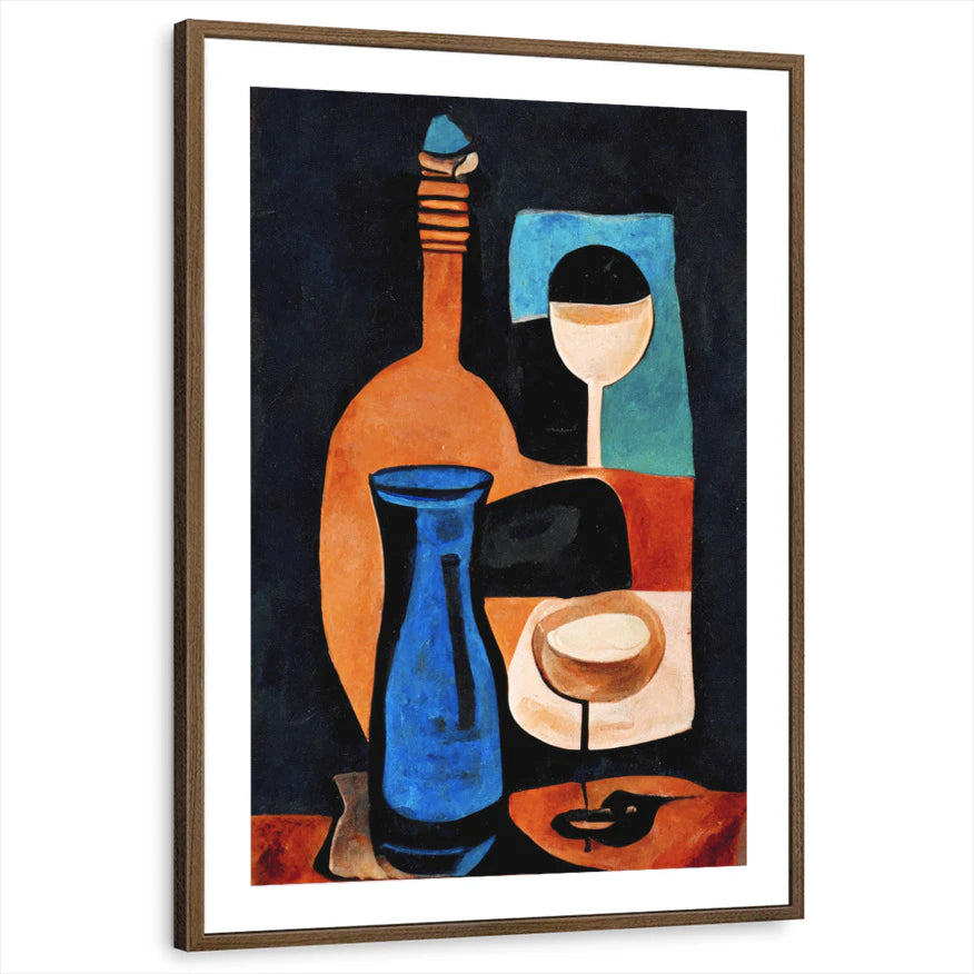 framed-print-brown-walnut-matted